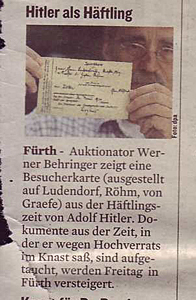 Hitler als Häftling
